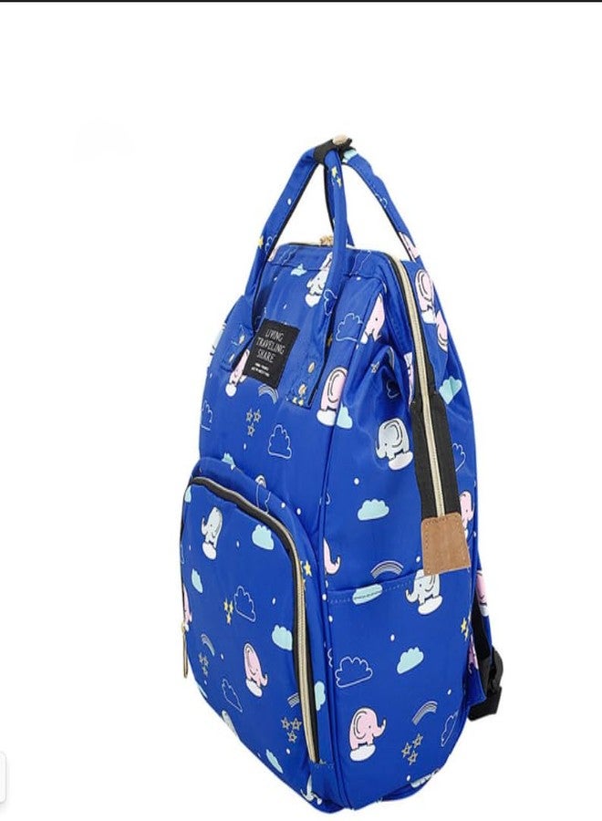 TRUE HUMAN® Unicorn Multipurpose premium Baby diaper bag,baby bags,anti theft,maternity bag nappy bags, baby shower gift, tote bag (elephant) - Image 3